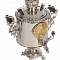 фото Сувенирный самовар Малютка с накладным элементом герб СССР, цвет серебро интернет магазина Придворный Фабрикантъ