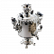 фото Сувенирный самовар Малютка с накладным элементом герб Тула, цвет серебро интернет магазина Придворный Фабрикантъ